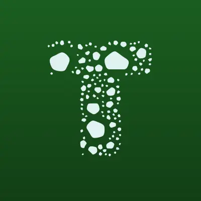Тигруля, магазин детских игрушек, лого-визитка